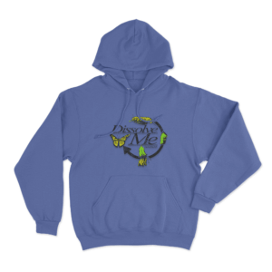 Dissolve Me Unisex Hoodie Blue