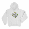 Dissolve Me Unisex Hoodie White