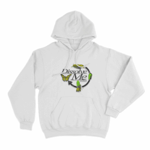 Dissolve Me Unisex Hoodie White