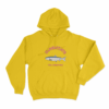 Feel Something Unisex Hoodie Yellow