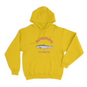 Feel Something Unisex Hoodie Yellow