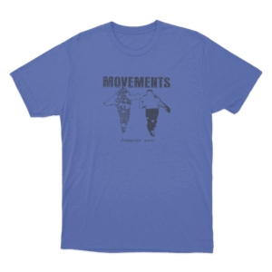 Happier Now Unisex T Shirt Blue