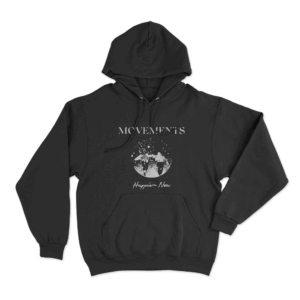 Movements Happier Now Unisex Hoodie Black