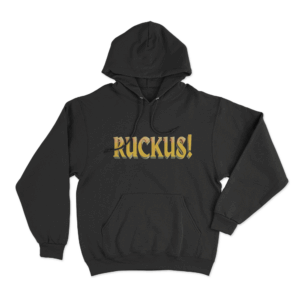 Original Ruckus Unisex Hoodie Black