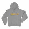 Original Ruckus Unisex Hoodie Grey