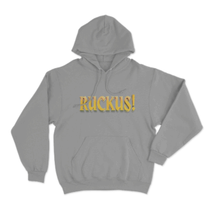 Original Ruckus Unisex Hoodie Grey