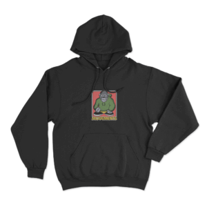 Premium Gorilla Unisex Hoodie Black