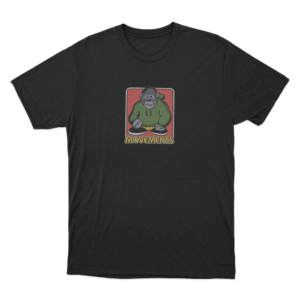 Premium Gorilla Unisex T Shirt Black