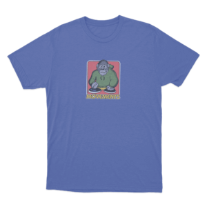 Premium Gorilla Unisex T Shirt Blue