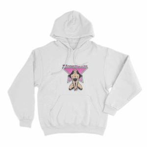 Star Girl Unisex Hoodie White